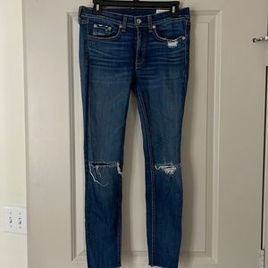 Rag & Bone Skinny Jeans, Size 27